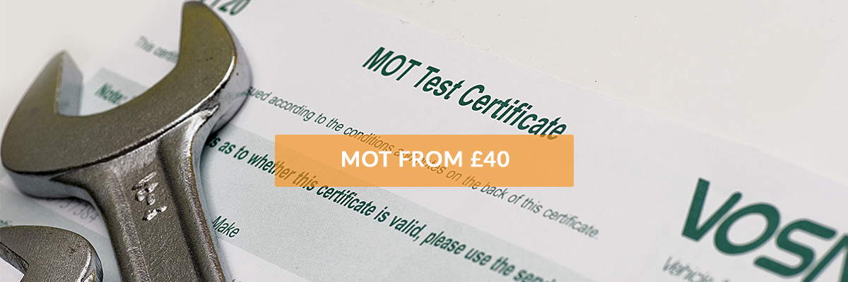 MOT from forty pounds